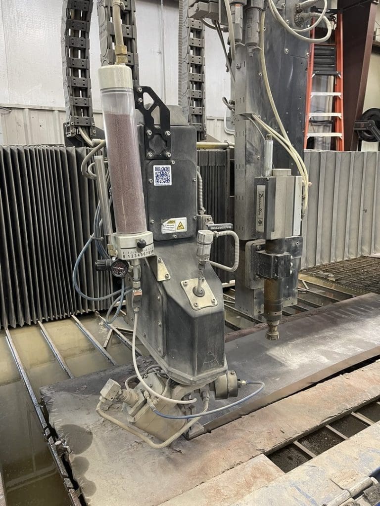 Used Wardjet X-2040 CNC Waterjet For Sale