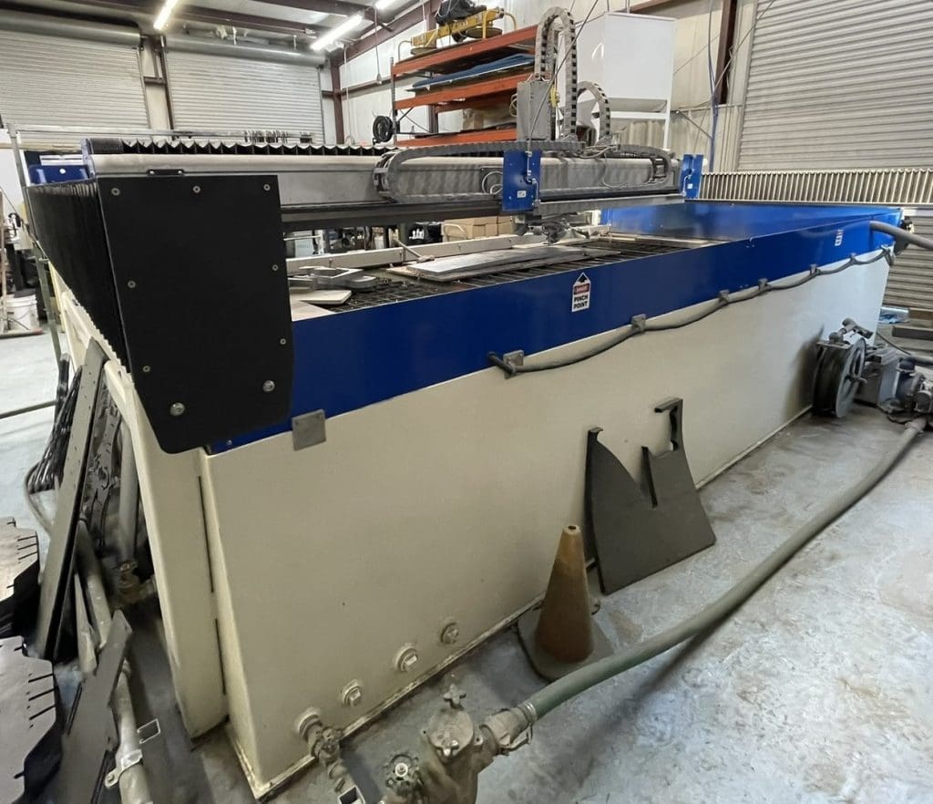 Used Wardjet X-2040 CNC Waterjet For Sale