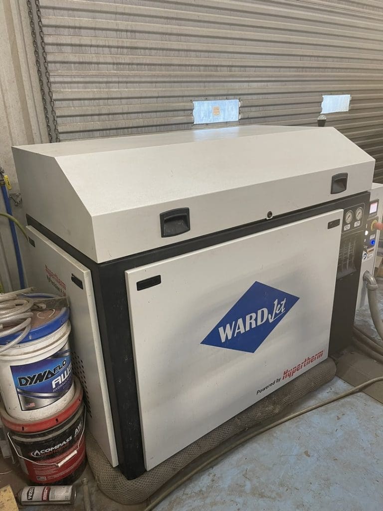 Used Wardjet X-2040 CNC Waterjet For Sale