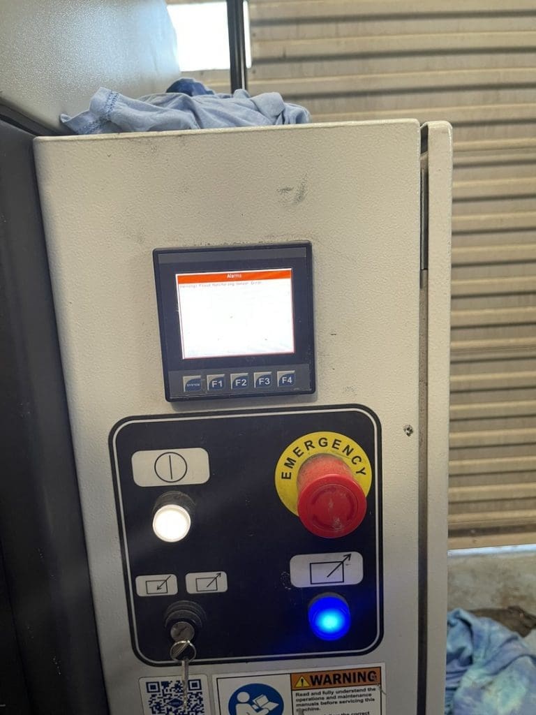Used Wardjet X-2040 CNC Waterjet For Sale