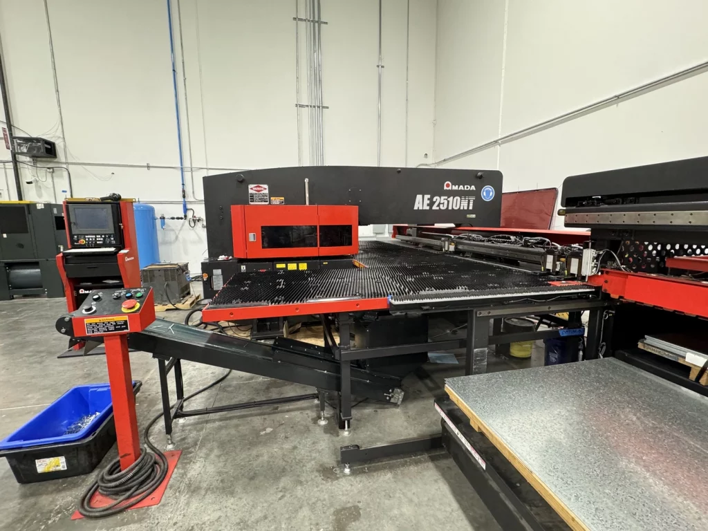 Used Amada AE2510NT Turret Punch For Sale