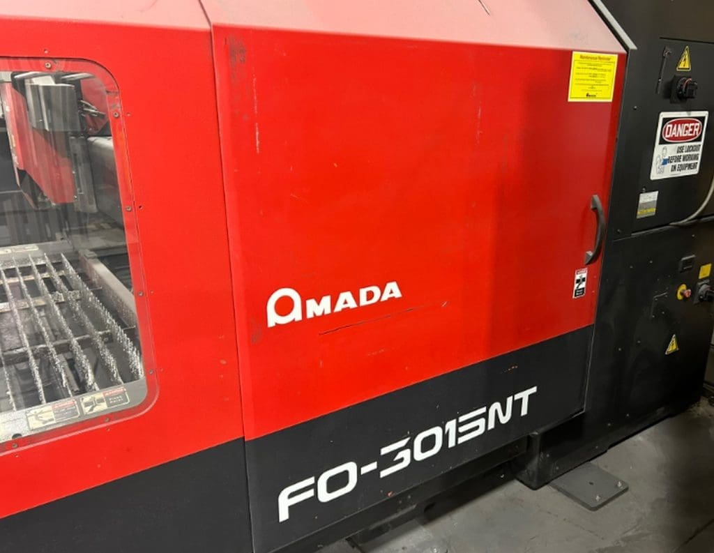 Used Amada FO 3015NT CNC Laser For Sale