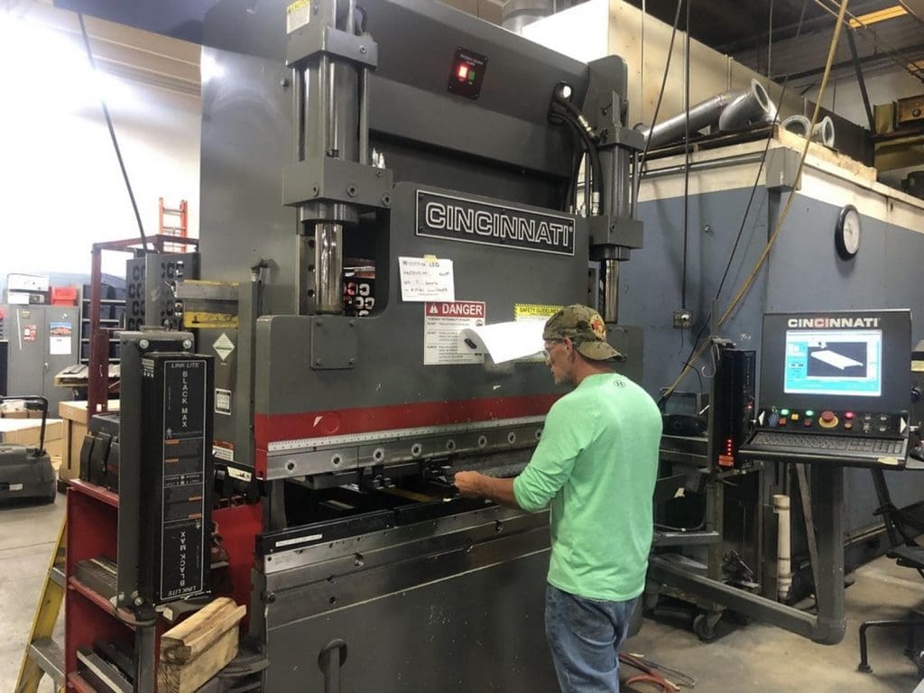 Used Cincinnati 60PF4 Press Brake For Sale