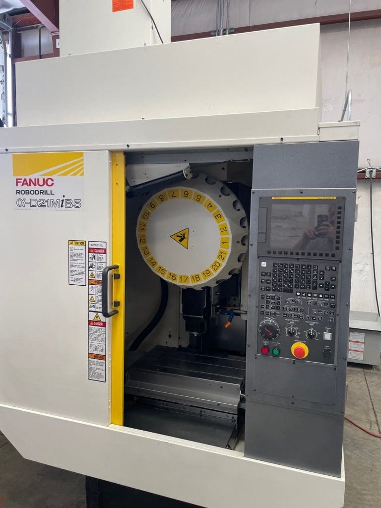 2021 Fanuc Robodrill a-D21MiB5 CNC Vertical Machining Center