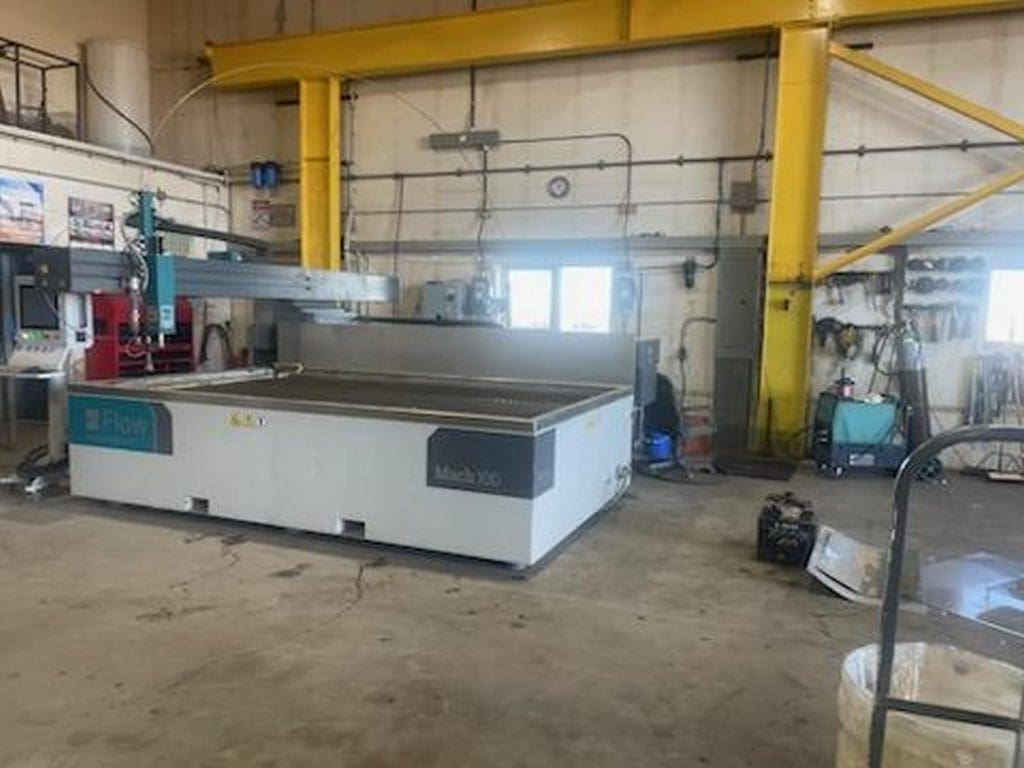 Used Flow Mach 100 3020 CNC Waterjet For Sale