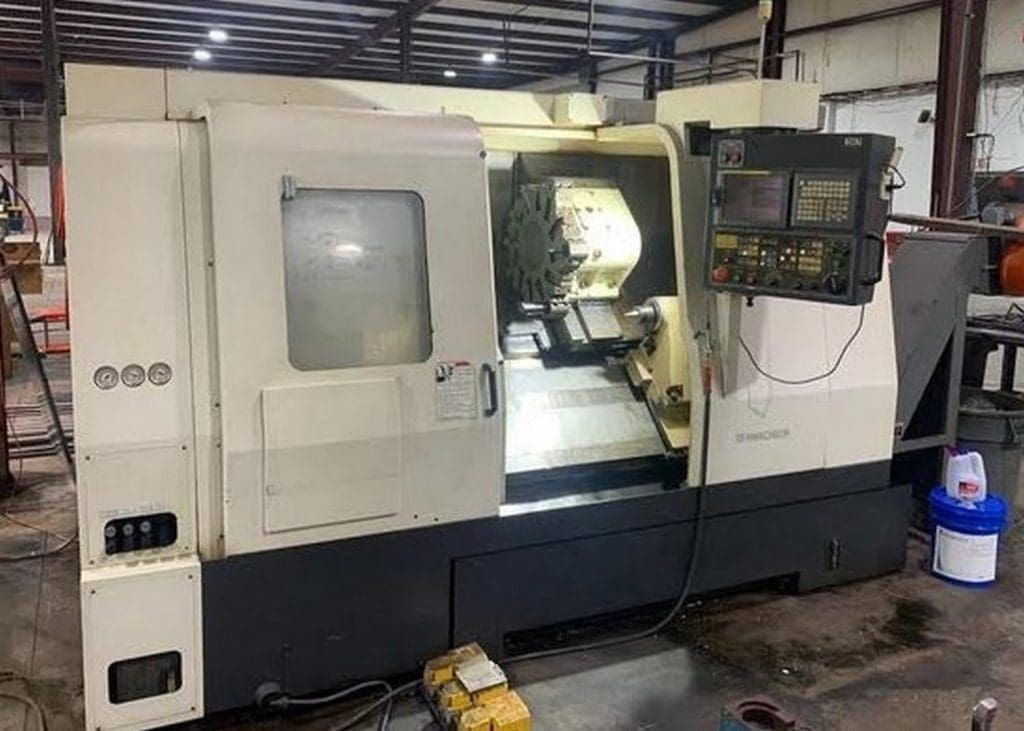 Used Hwacheon HiTech 300 CNC Lathe For Sale