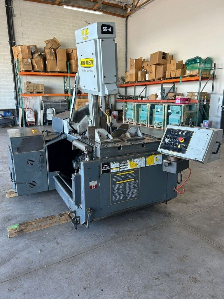Used Hydmech V-18 Vertical Band Saw For Sale