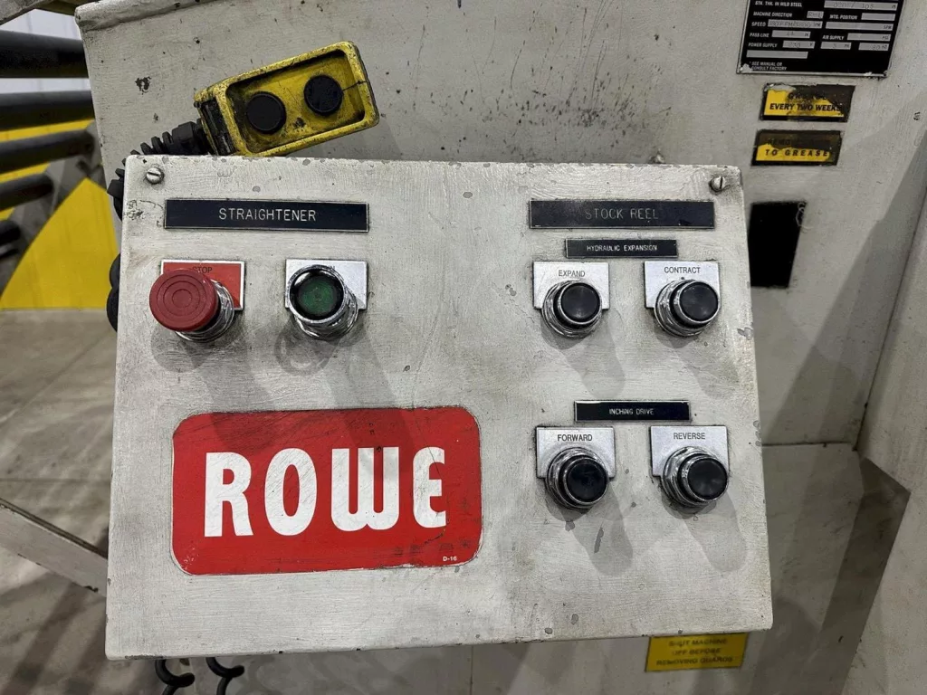 Rowe C6-40 Uncoiler, photo 16 of 20