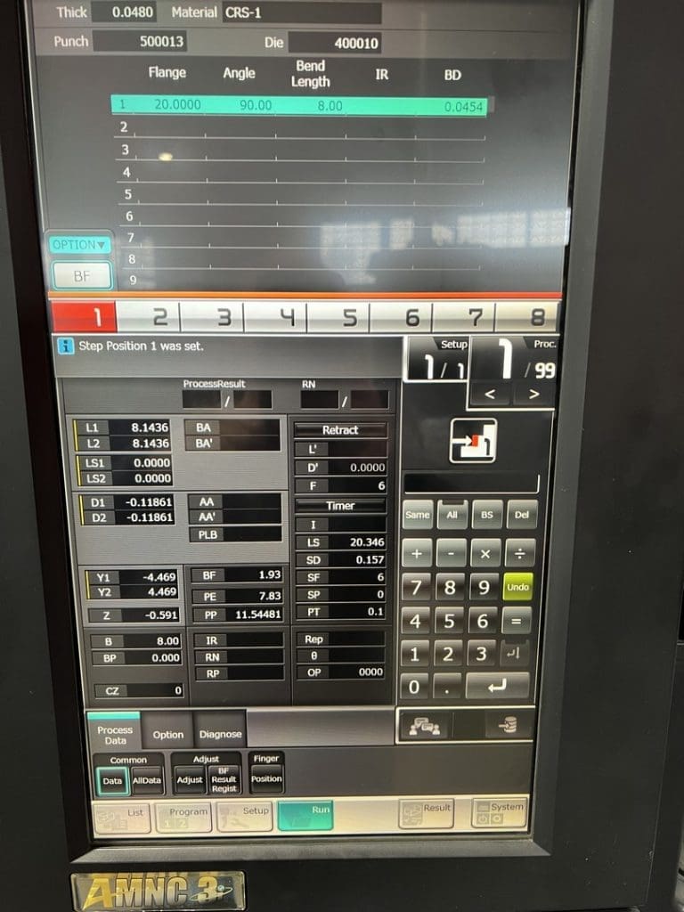 Used Amada EG 6013 Press Brake For Sale