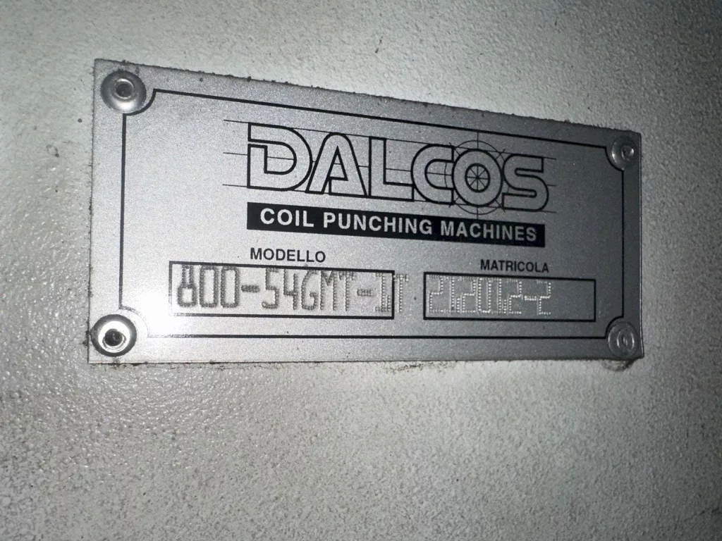 Dalcos PXN-800 Press, photo 3 of 3