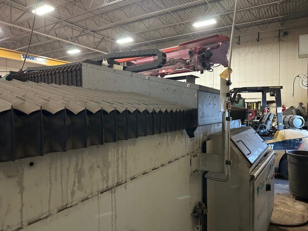 Used Flow Mach 3 4020b-DWJ CNC Waterjet for Sale