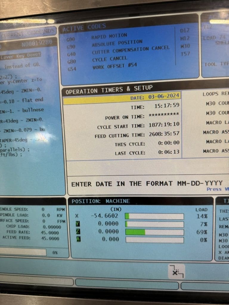 Used Haas VF-6SS CNC Vertical Machining Center For Sale