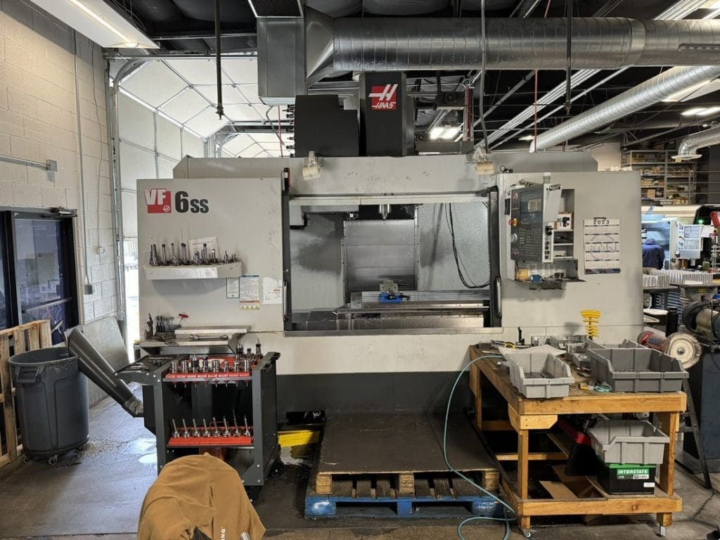 Used Haas VF-6SS CNC Vertical Machining Center For Sale