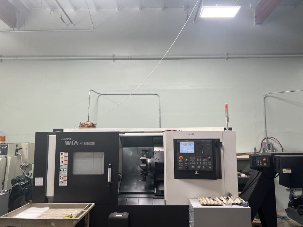 Used Hyundai Wia HD2200Y CNC Lathe For Sale