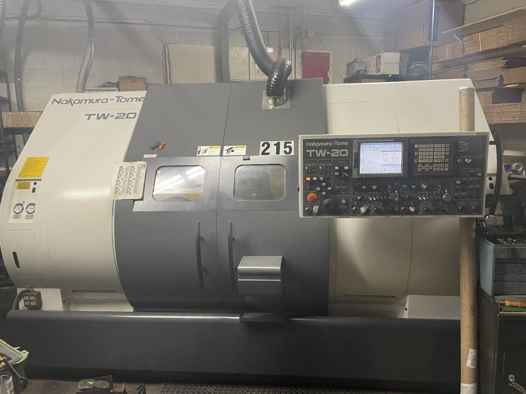 Used Nakamura TW-20 CNC Lathe For Sale
