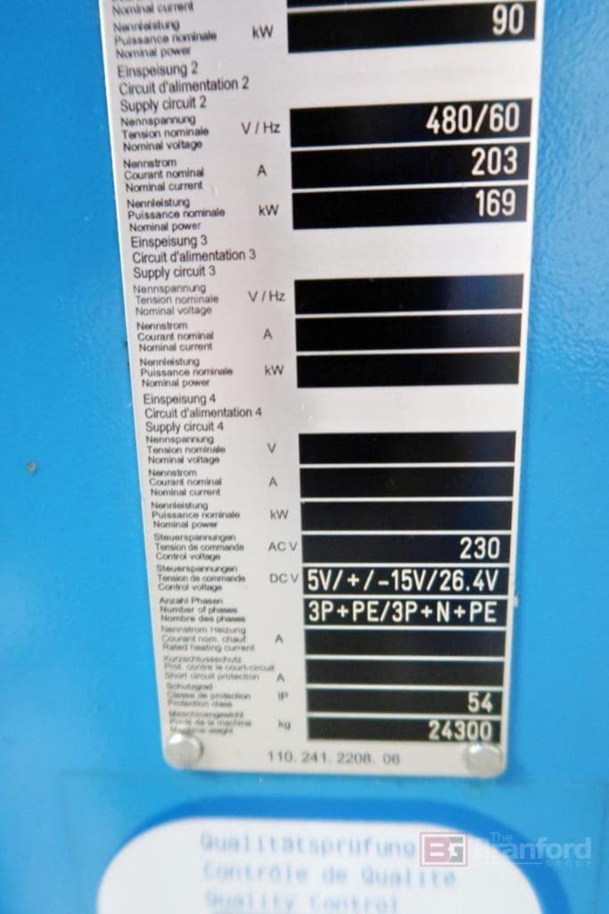 Used Netstal S3500-2150 Synergy for Sale