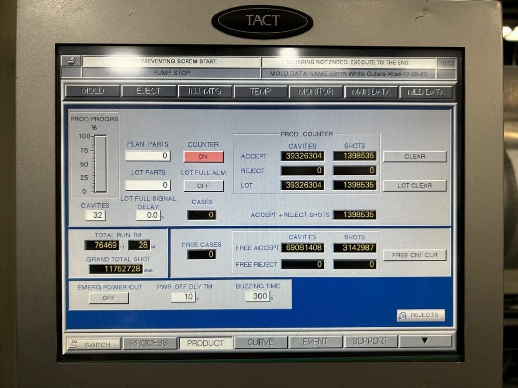 Used Nissei FNX280-71A Injection Molding Machine For Sale