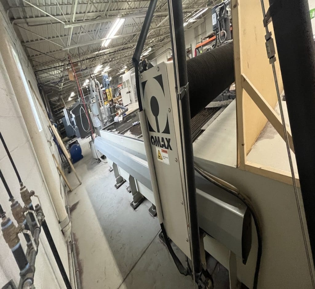 Used Omax 60120 CNC Waterjet For Sale
