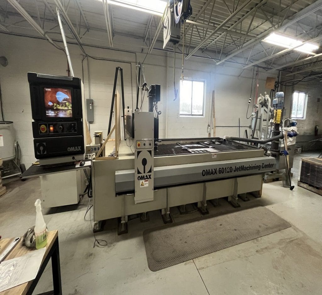 Used Omax 60120 CNC Waterjet For Sale