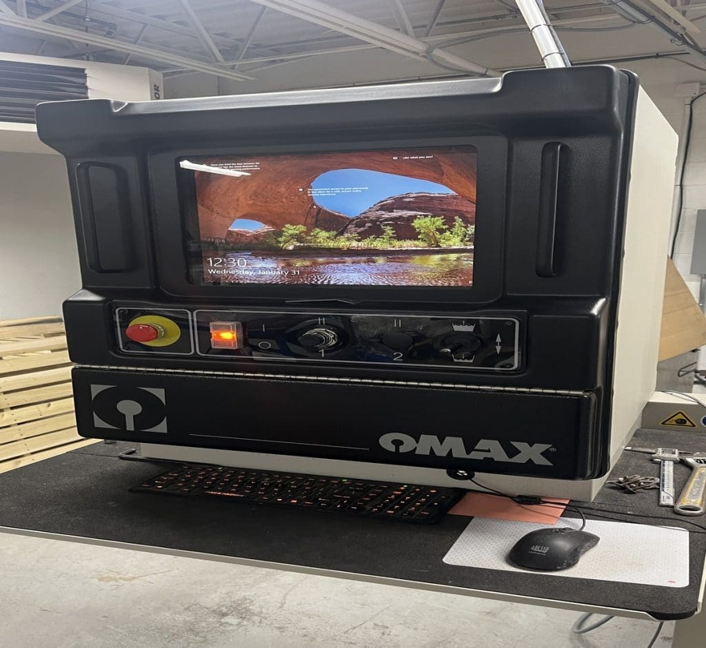 Used Omax 60120 CNC Waterjet For Sale