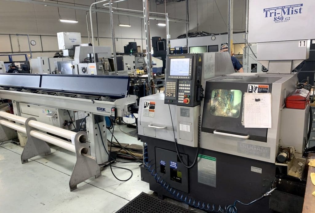 Used Tsugami BO126 CNC Swiss Lathe For Sale