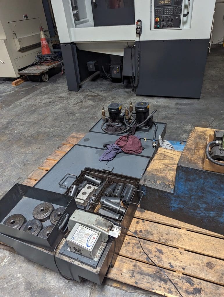 Used Yama Seiki GV-1000 CNC Lathe For Sale