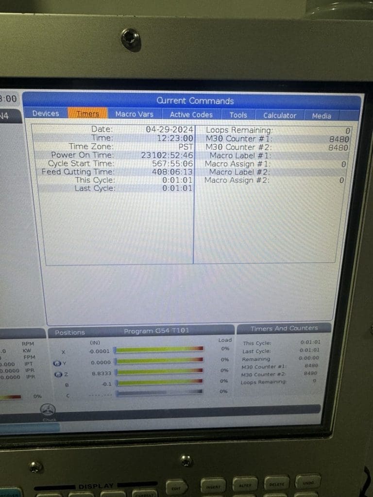 Used Haas ST-20Y CNC Lathe For Sale