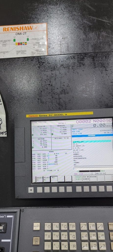 Used Hyundai Kia KH-50G Horizontal Machining Center for Sale
