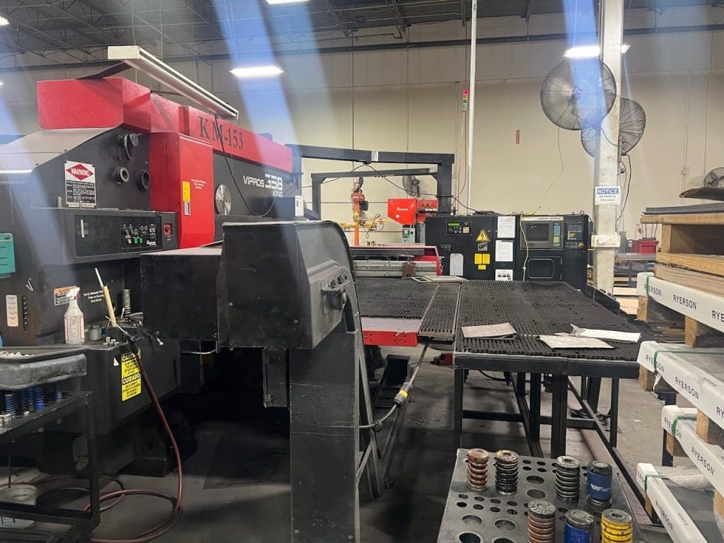 Used Amada Vipros 358 King Turret Punch For Sale