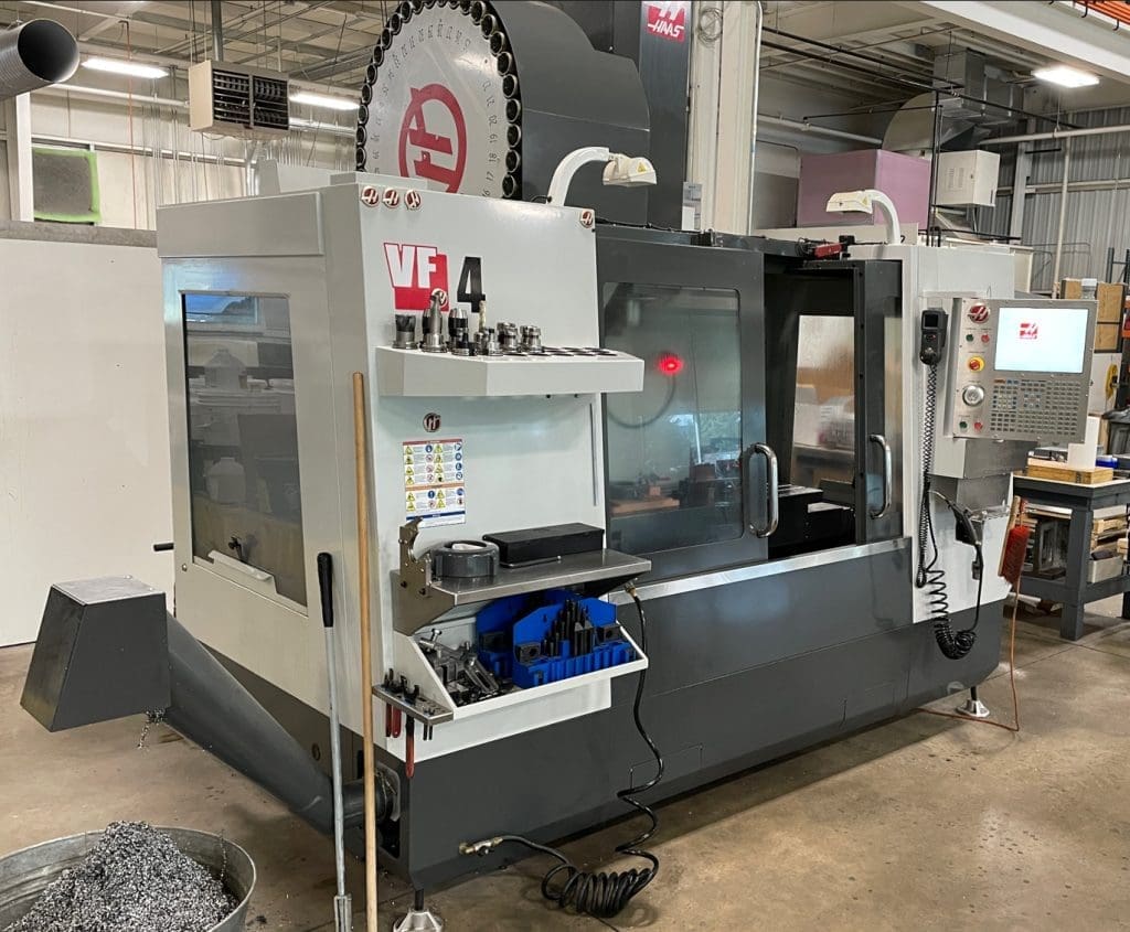 Used Haas VF-4 CNC Vertical Machining Center For Sale