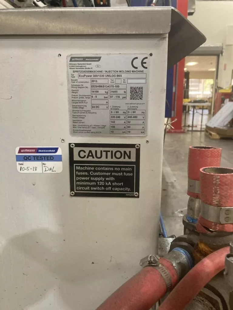 Used Battenfeld EP300/1300 Injection Molding Machine For Sale