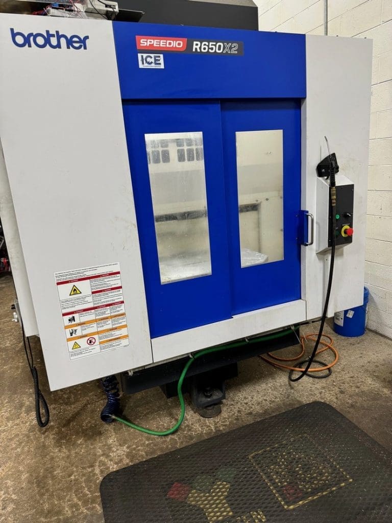 Used Brother Speedio R650X2 CNC Vertical Machining Center For Sale