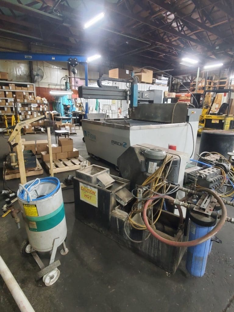 Used Flow Mach 2 1313B CNC Waterjet For Sale
