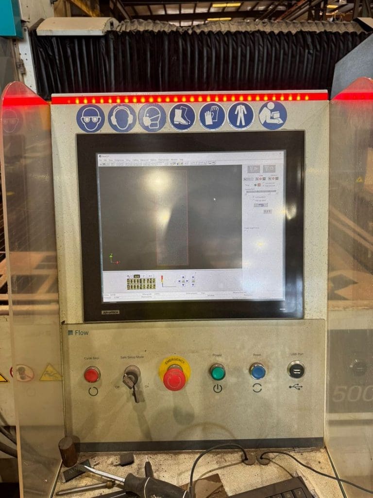 Used Flow Mach 500 2060-XD CNC Waterjet For Sale