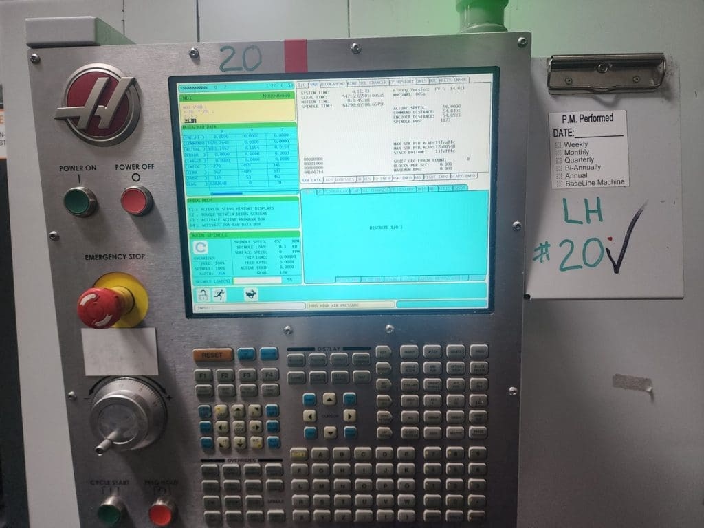 Used Haas VF-12 CNC Vertical Machining Center For Sale