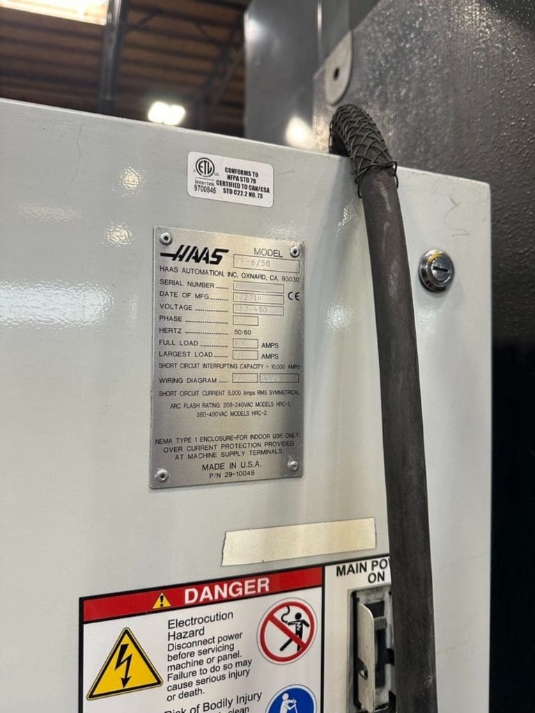 Used Haas VF-650 CNC Vertical Machining Center For Sale