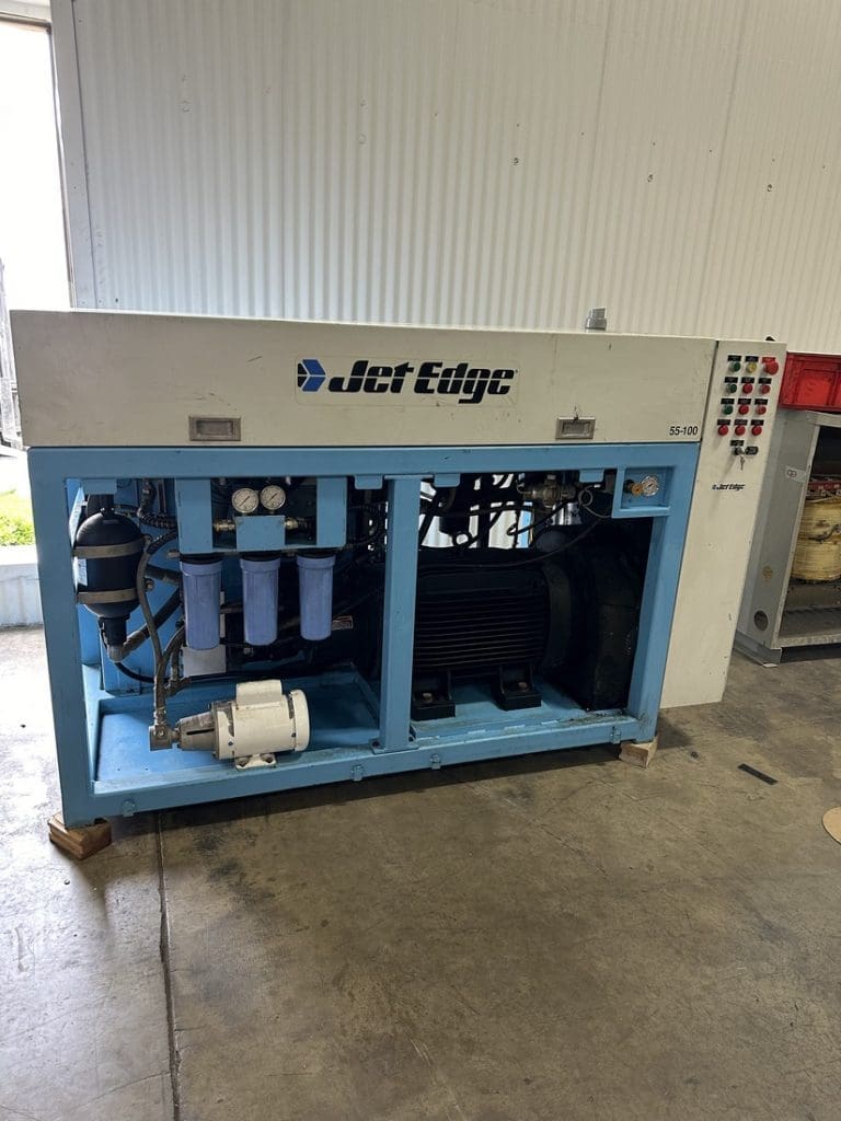Used Jet Edge 55-100 CNC Waterjet Pump For Sale