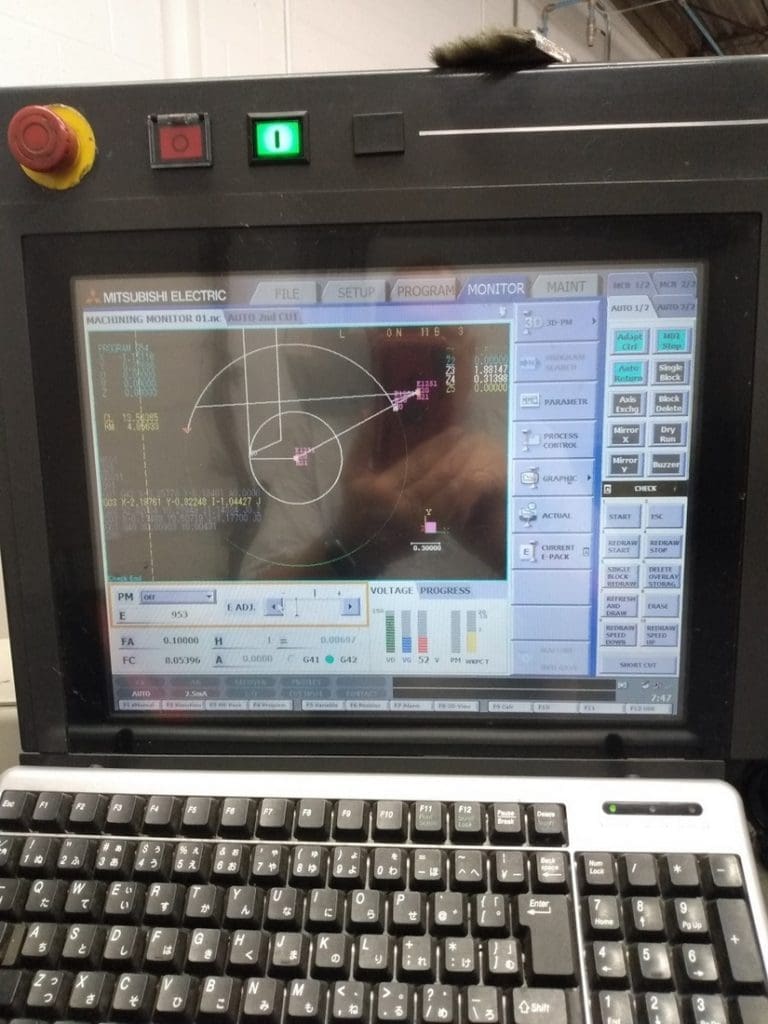 Used Mitsubishi FA10S EDM Wire For Sale