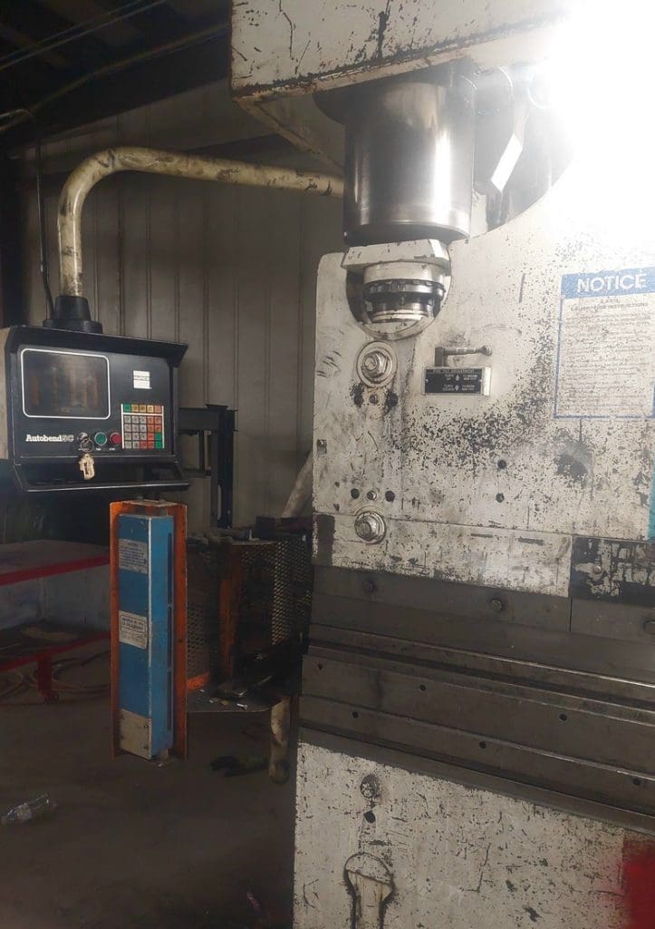 Used Pacific JII 250-12 Press Brake For Sale