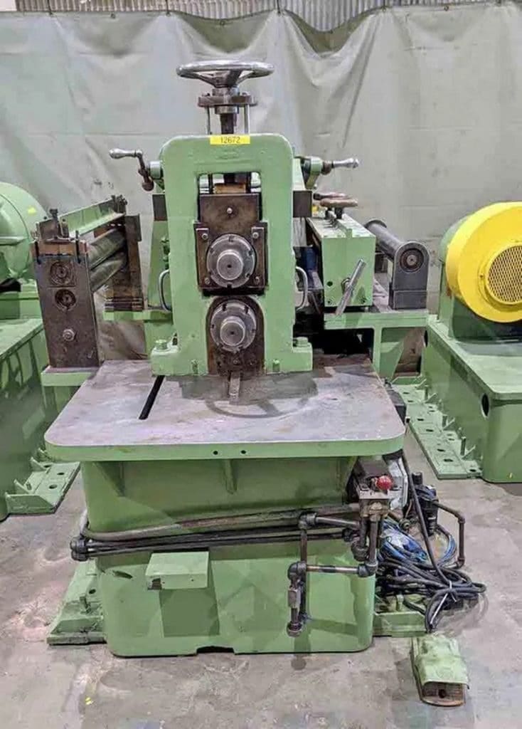 Used Ruesch 146 Slitting Line For Sale