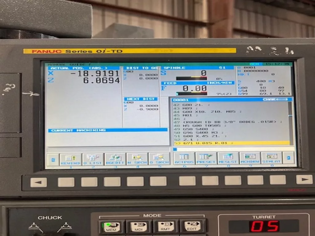 2014 Samsung SL-40/1500 CNC Lathe, photo 2 of 16