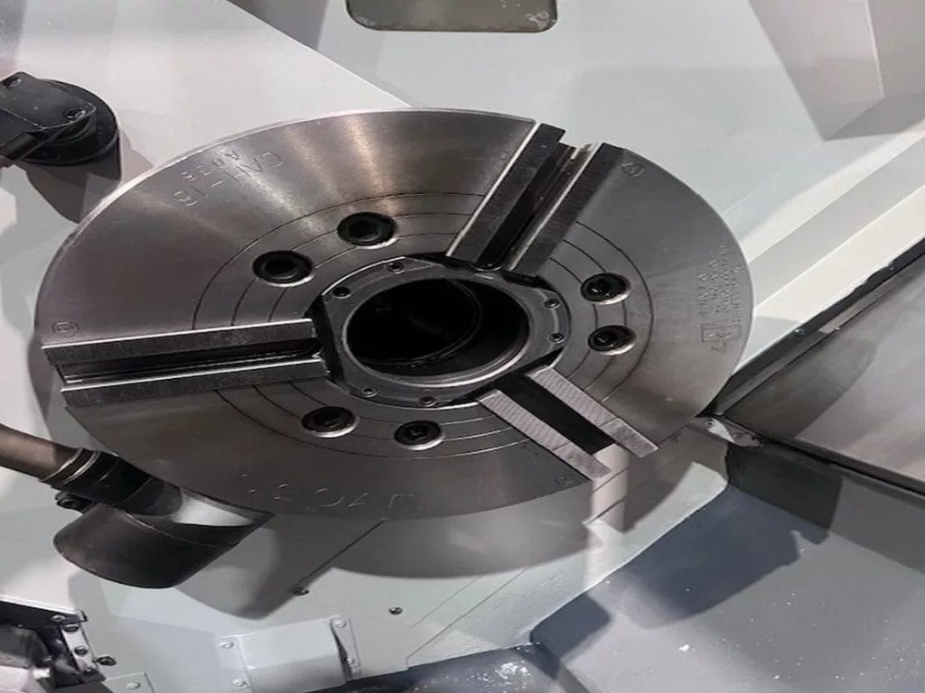 2014 Samsung SL-40/1500 CNC Lathe, photo 9 of 16