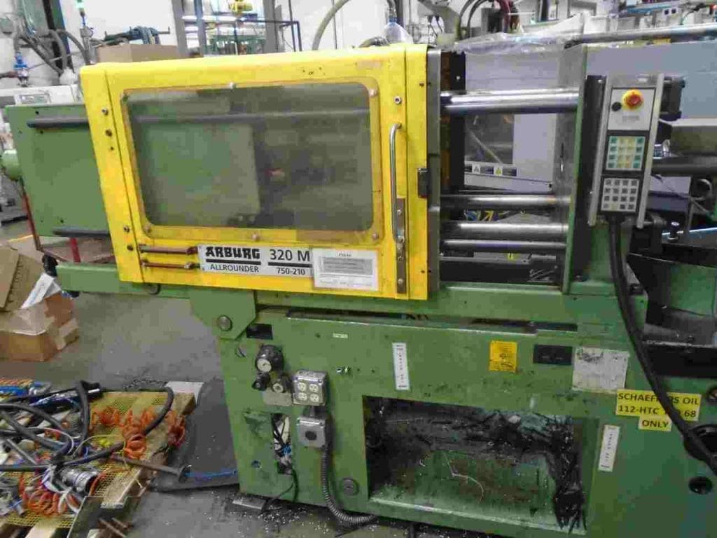 Used Arburg Allrounder 320M 750-210U Injection Molding Machine For Sale