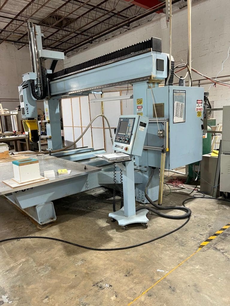 Used DMS 5T5-5-5-48T CNC Router For Sale