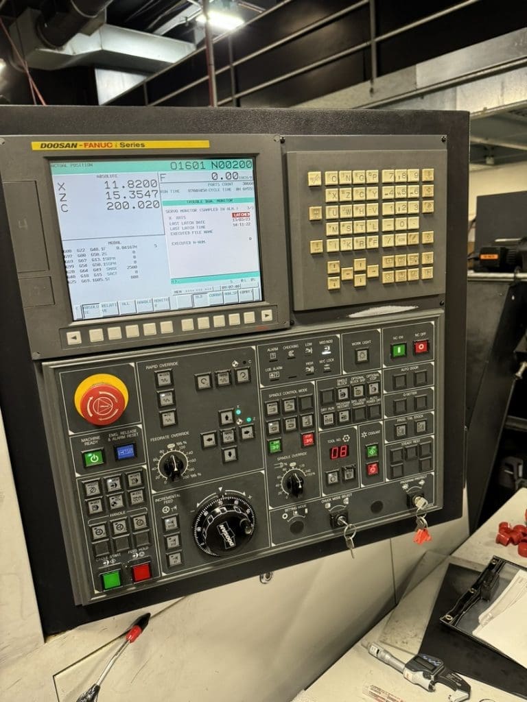 Used Doosan Puma 240MB CNC Lathe For Sale