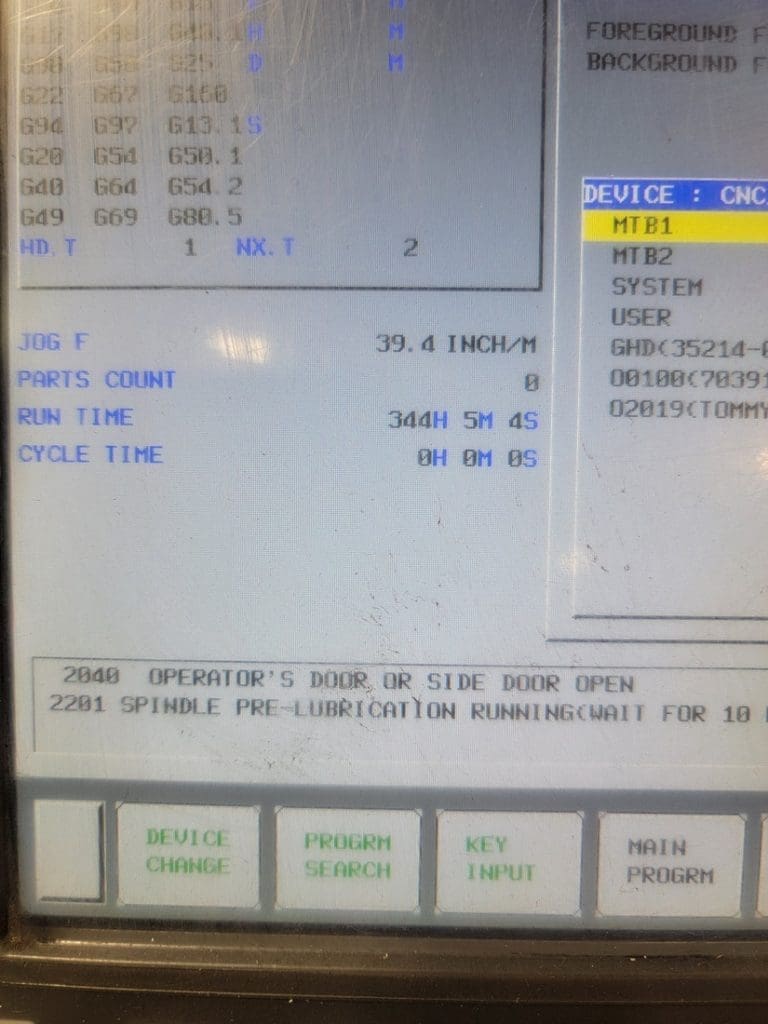 Used Doosan VCF-850LSR CNC Vertical Machining Center For Sale
