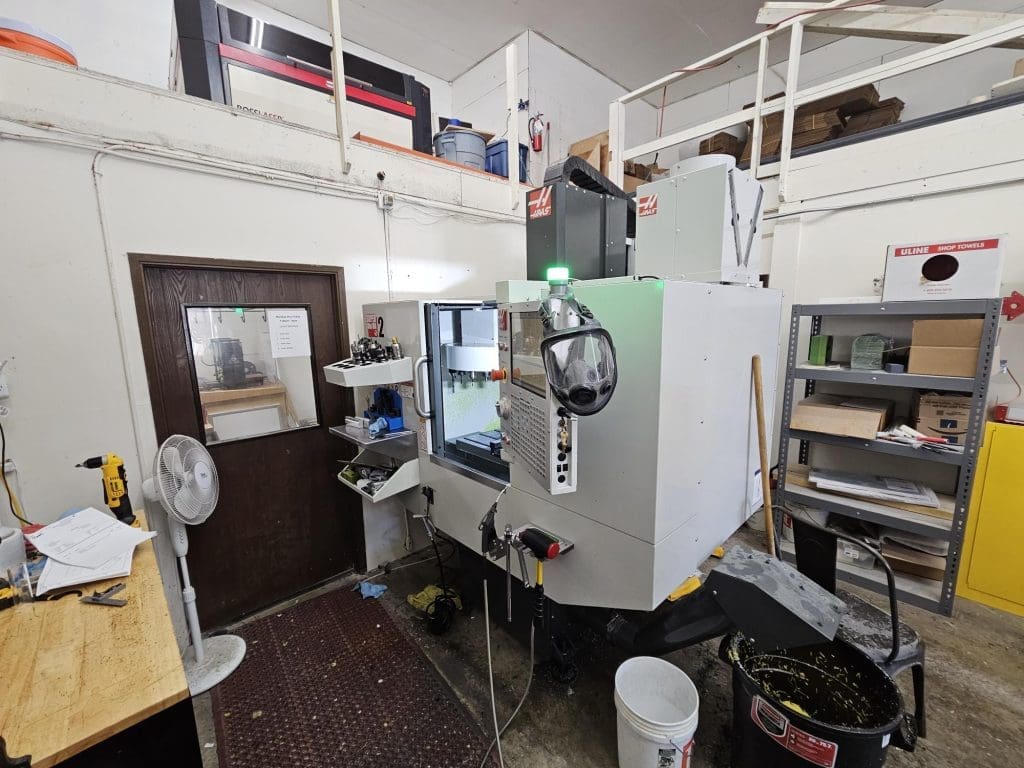 Used Haas Super Mini Mill 2 CNC Vertical Machining Center For Sale