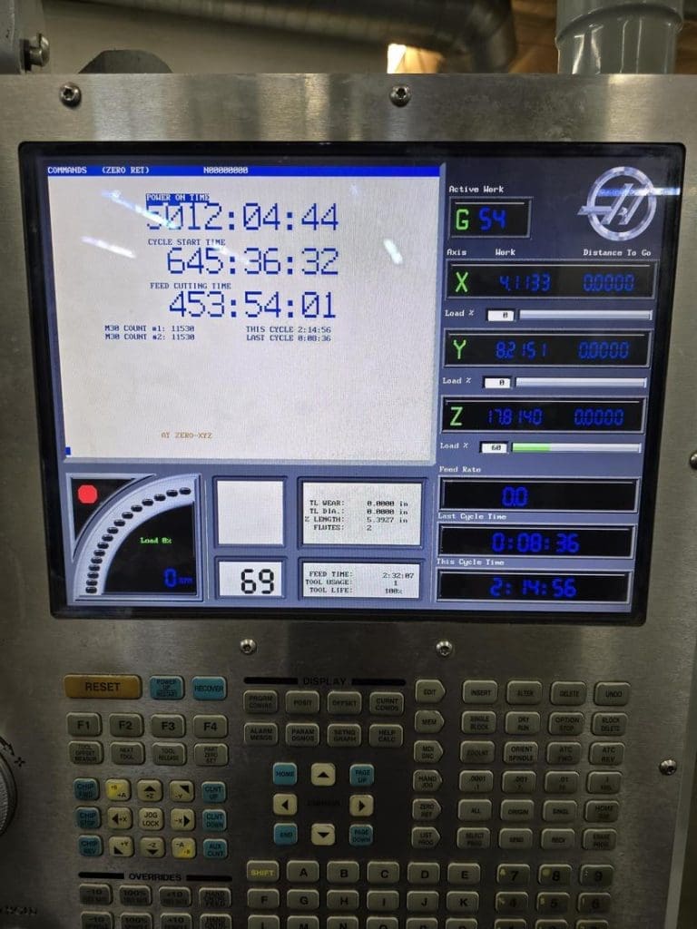 Used Haas VF-2SS CNC Vertical Machining Center For Sale
