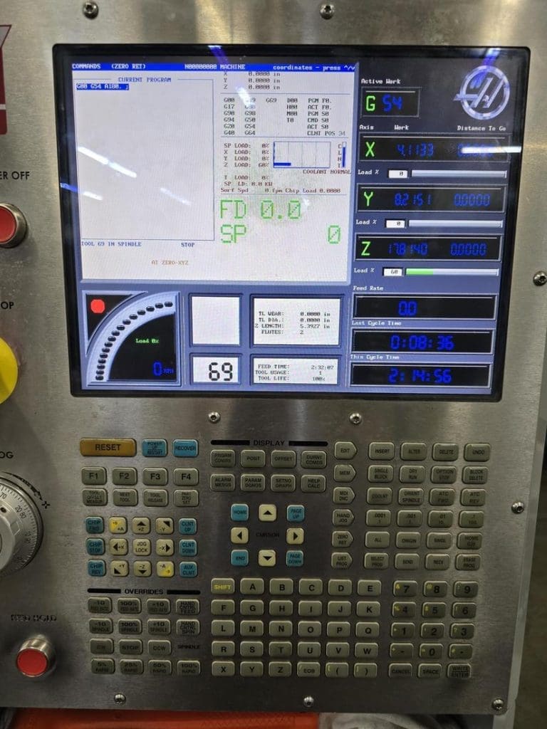 Used Haas VF-2SS CNC Vertical Machining Center For Sale