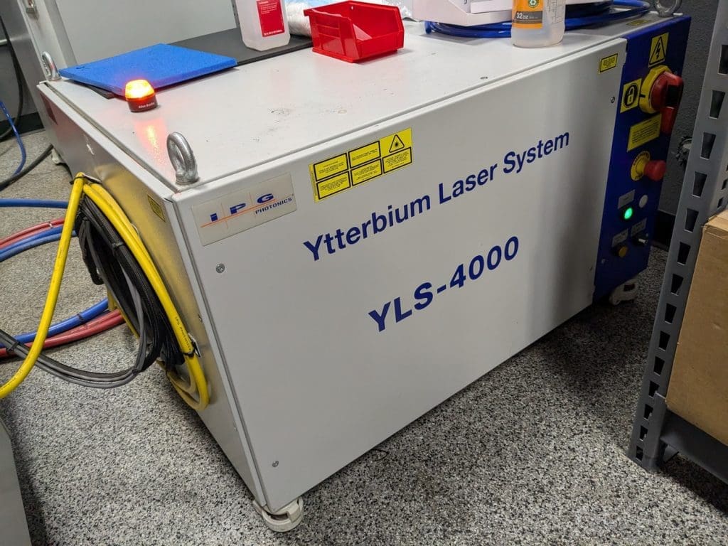 Used IPG Lasercube CNC Laser For Sale